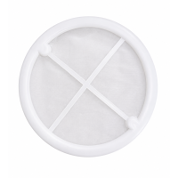 Plastikinio pieno koštuvo sietelis 15,3 cm (1)