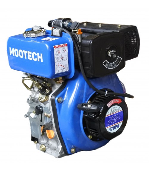 Dyzelinis variklis MOOTECH MT170FAE su el. starteriu